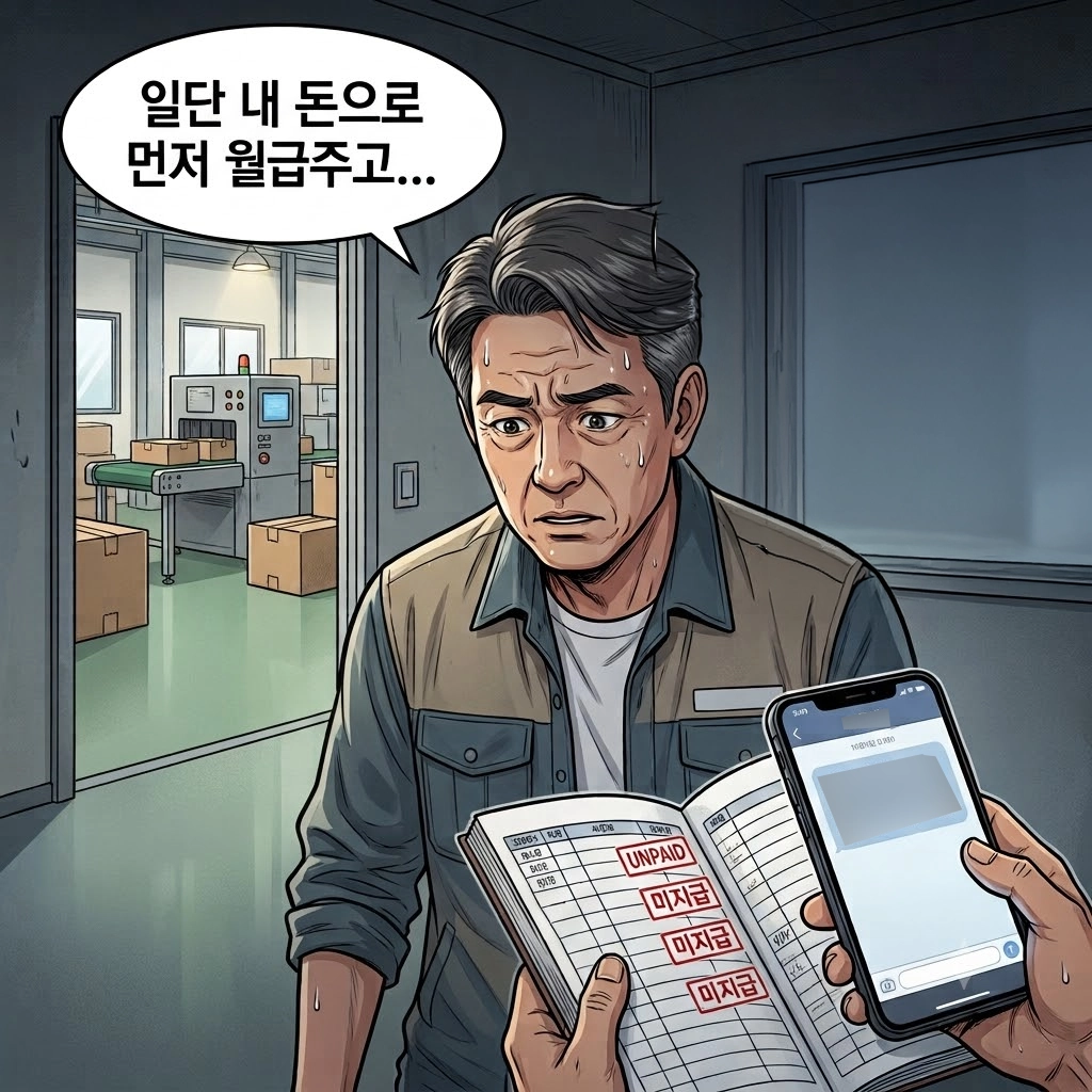 창원민사전문변호사가 계약서와 계좌이체 내역 등 민사소송 증거자료를 검토하는 모습