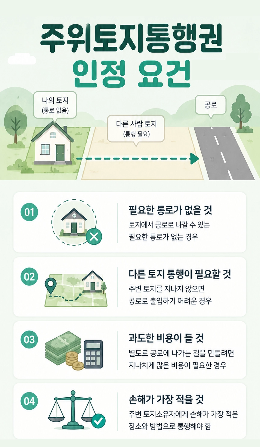 주위토지통행권 분쟁에서 지적도와 현장 자료를 바탕으로 통행로를 검토하는 과정