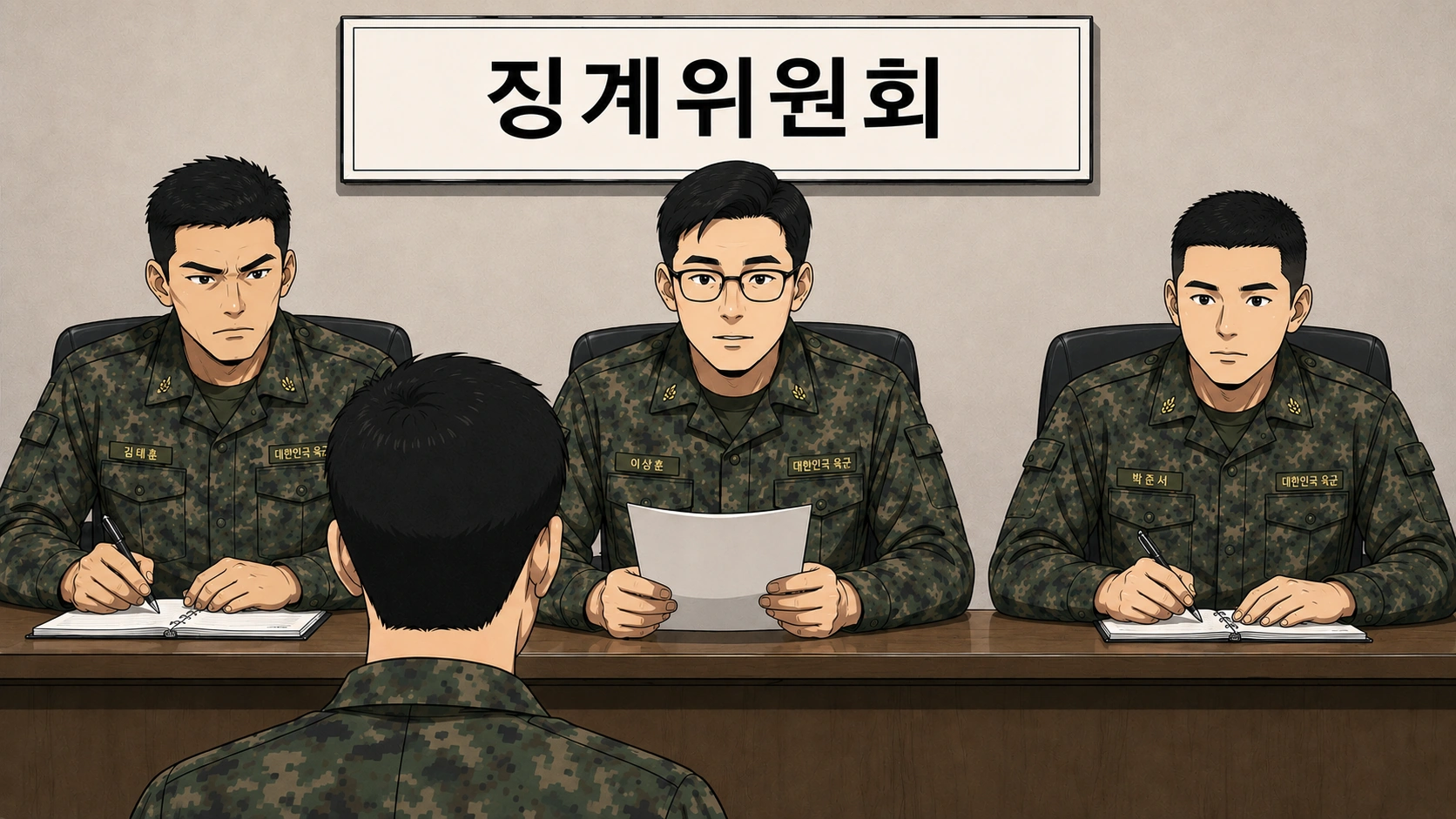 군인징게, 상관모욕죄로 징계위원회에 회부된 의뢰인