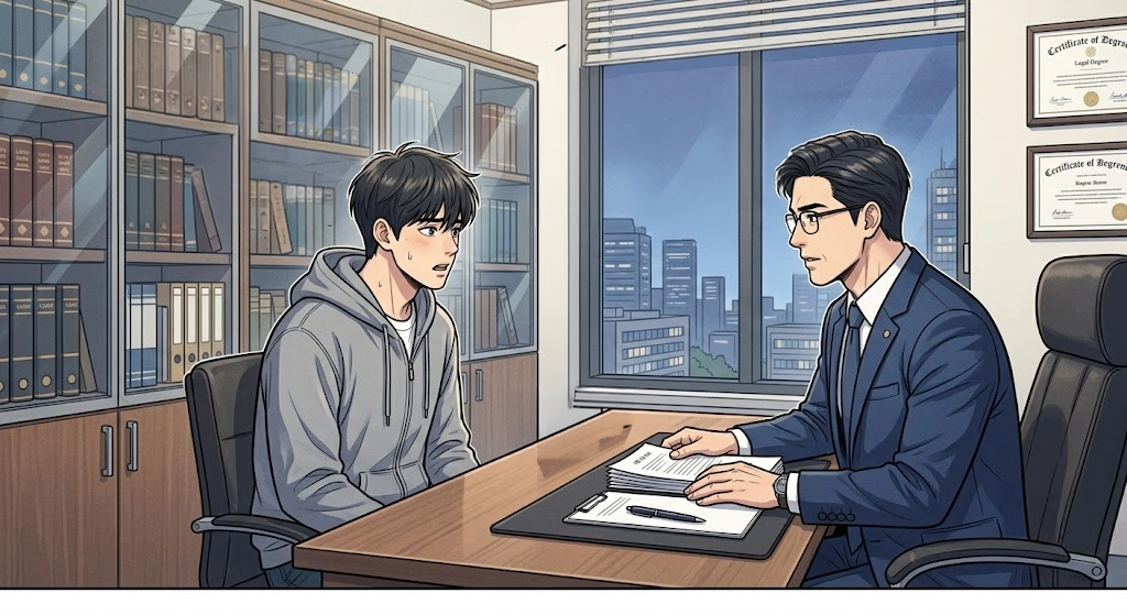 수원마약변호사가 마약 사건의 경찰조사 절차와 대응 방법을 설명하는 이미지