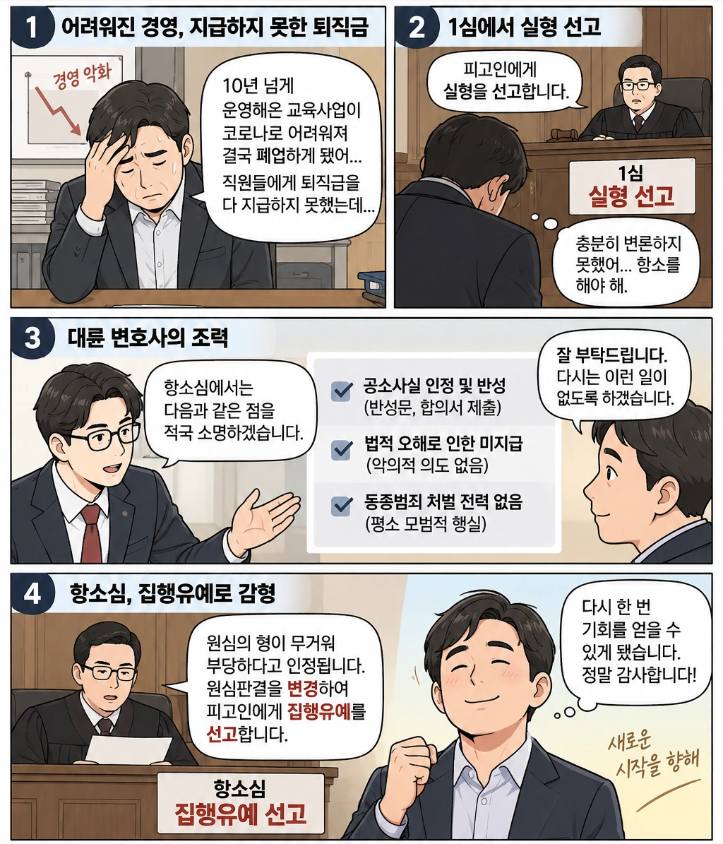 형사재판항소, 대륜의 실제 사례