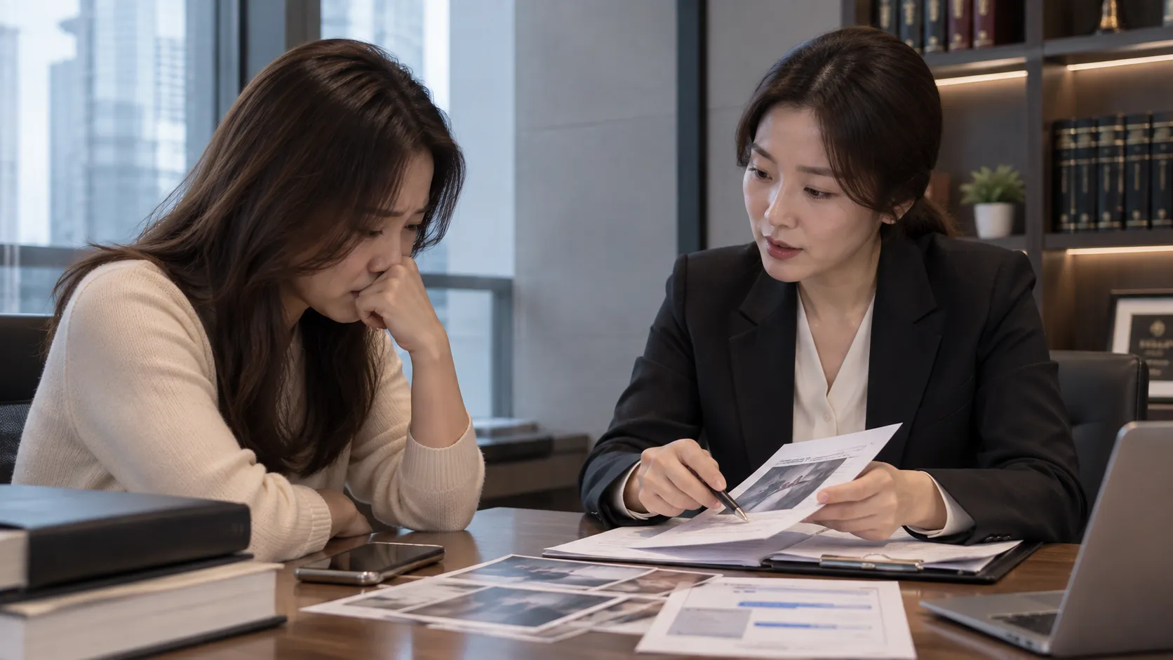 내연녀소송에 대한 대륜 실제 대응 사례