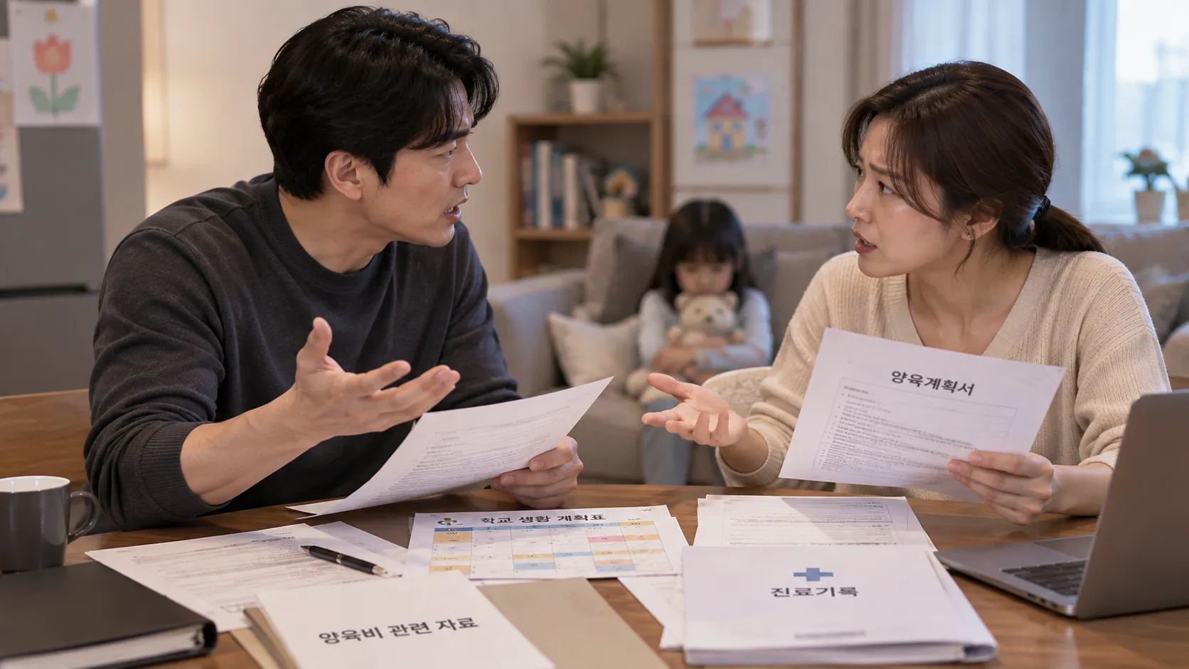 이혼소송양육권을 가져온 실제 사례