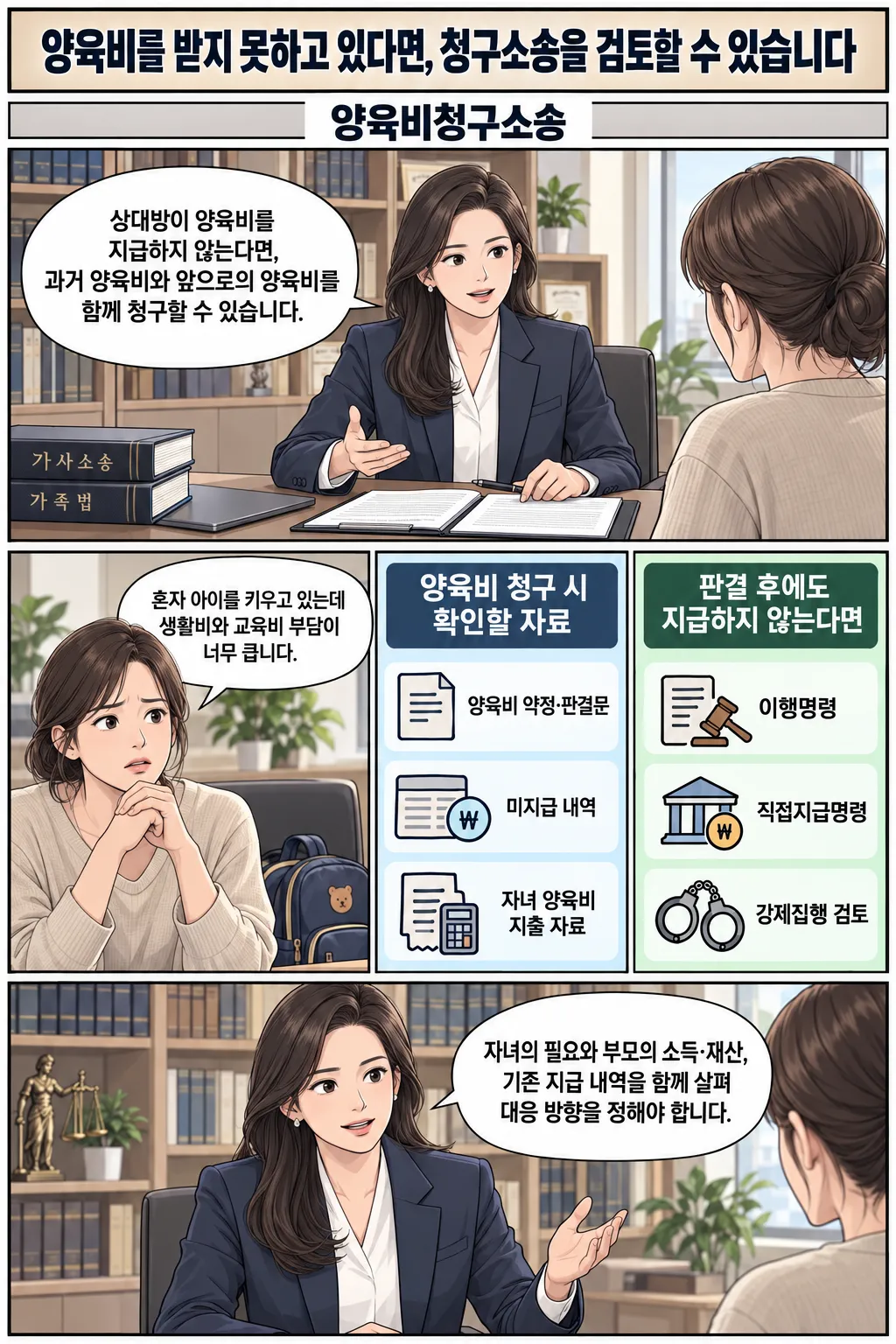 양육비미지급소송 | 제도적 이해와 법적 성격