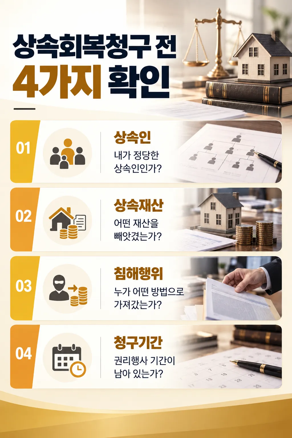 상속회복청구권 청구하려면 무엇을 확인해야 할까?