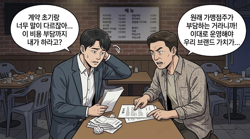 대전민사전문변호사가 계약서와 거래내역을 확인하며 주요 쟁점을 검토하는 모습