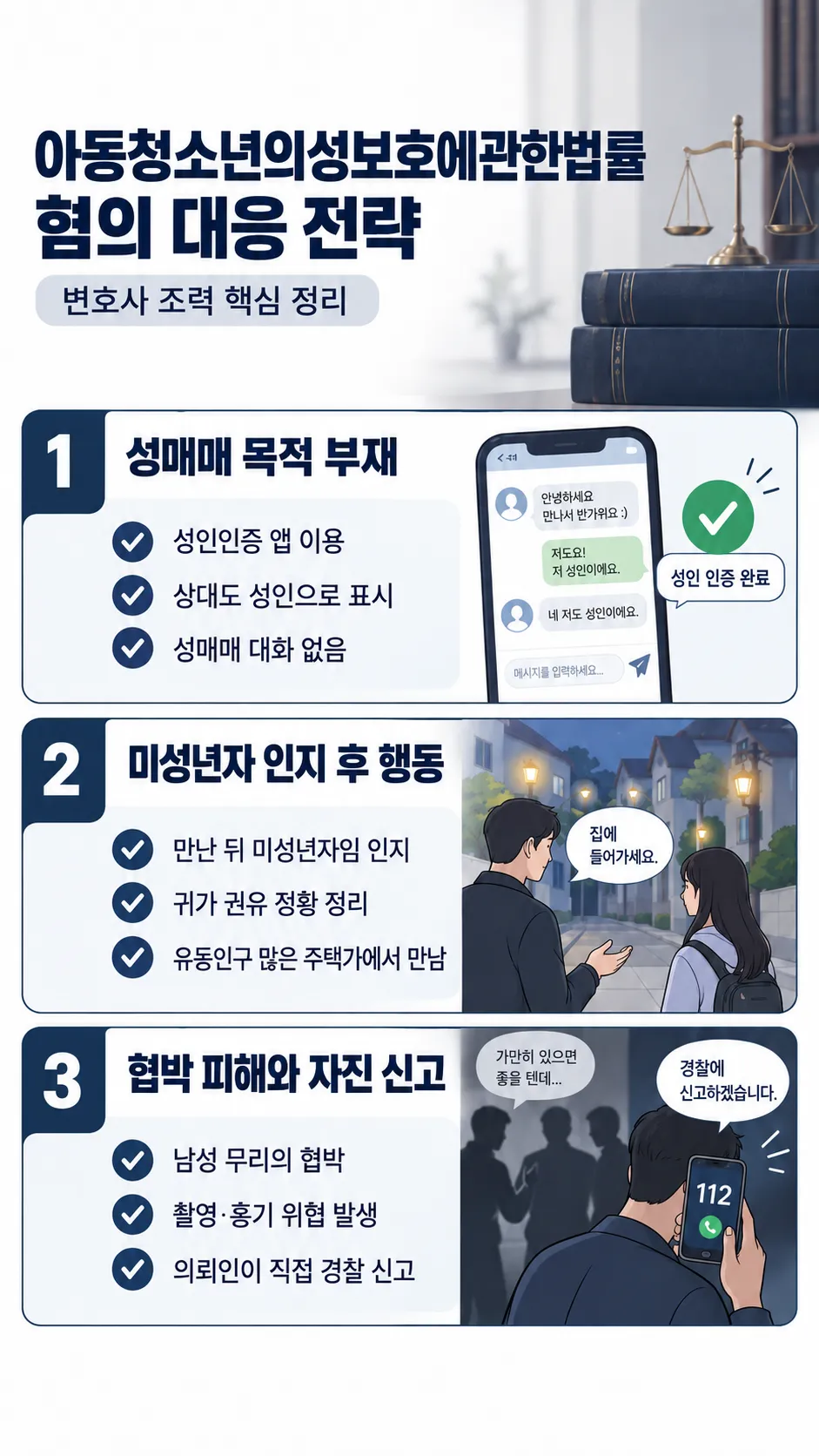 아동청소년의성보호에관한법률 | 혐의 대응을 위한 전략