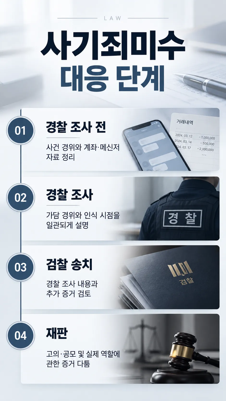 사기죄미수 | 사건 진행 단계별 대응