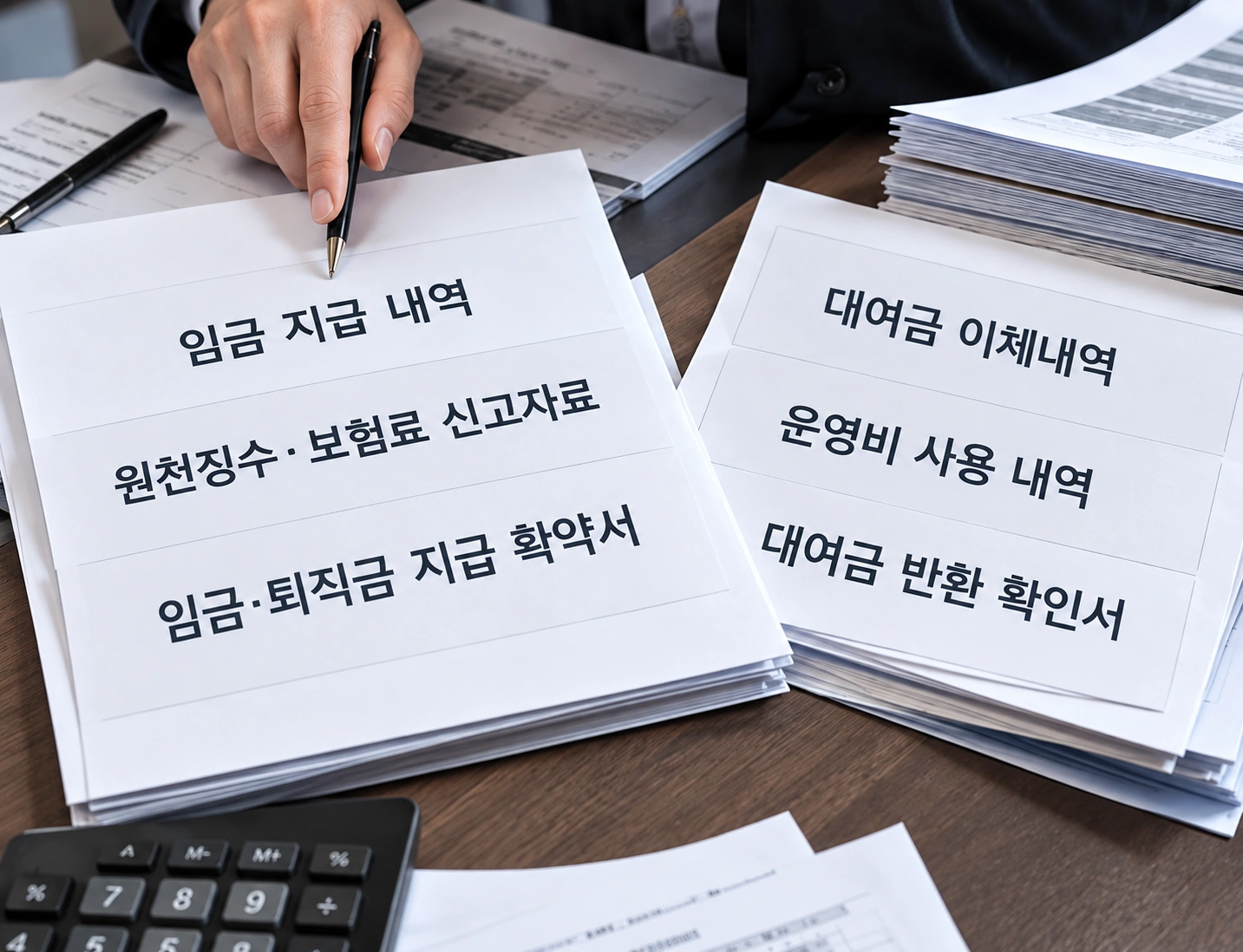 임금체불고소 진행, 미지급 금액 확보