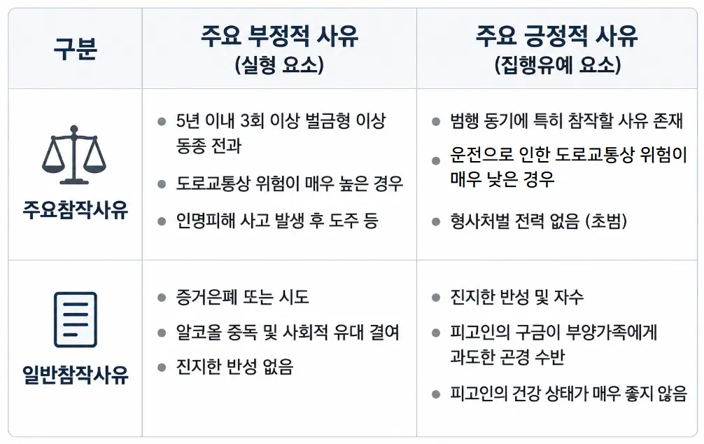 음주운전법무법인은 음주운전 범죄의 집행유예 기준에 주목합니다.