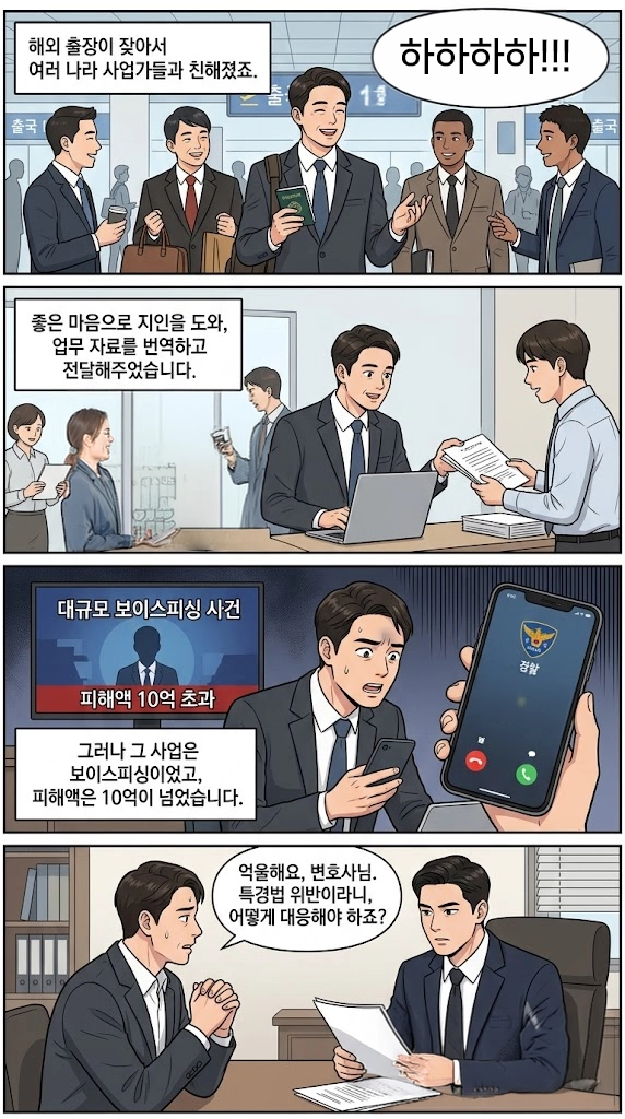 특경법위반 사건에 연루된 의뢰인의 사례입니다