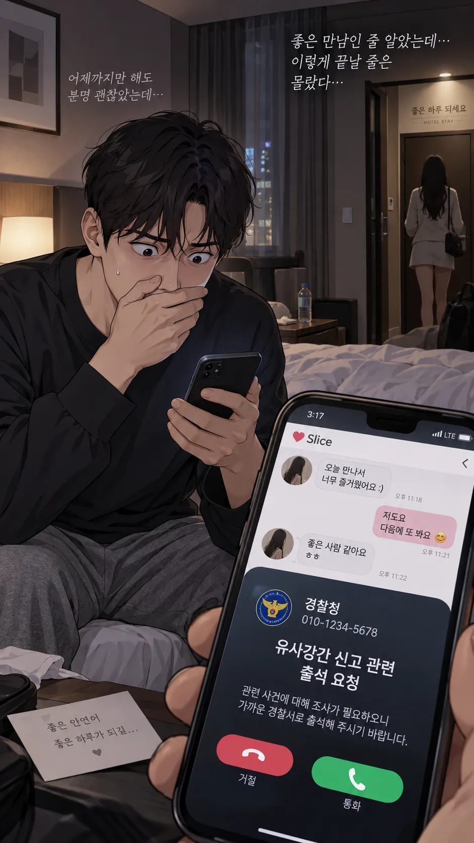 유사강간죄 혐의로 재판을 받게 된 사건 경위