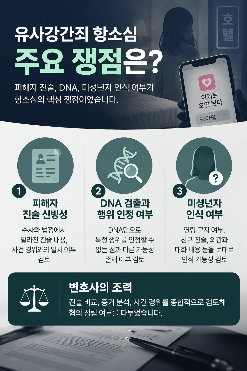 유사강간죄 혐의 대응을 위한 변호사 조력