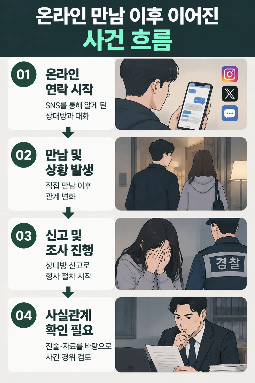 대구성범죄변호사ㅣSNS를 통해 알게 된 가출 청소년과의 만남