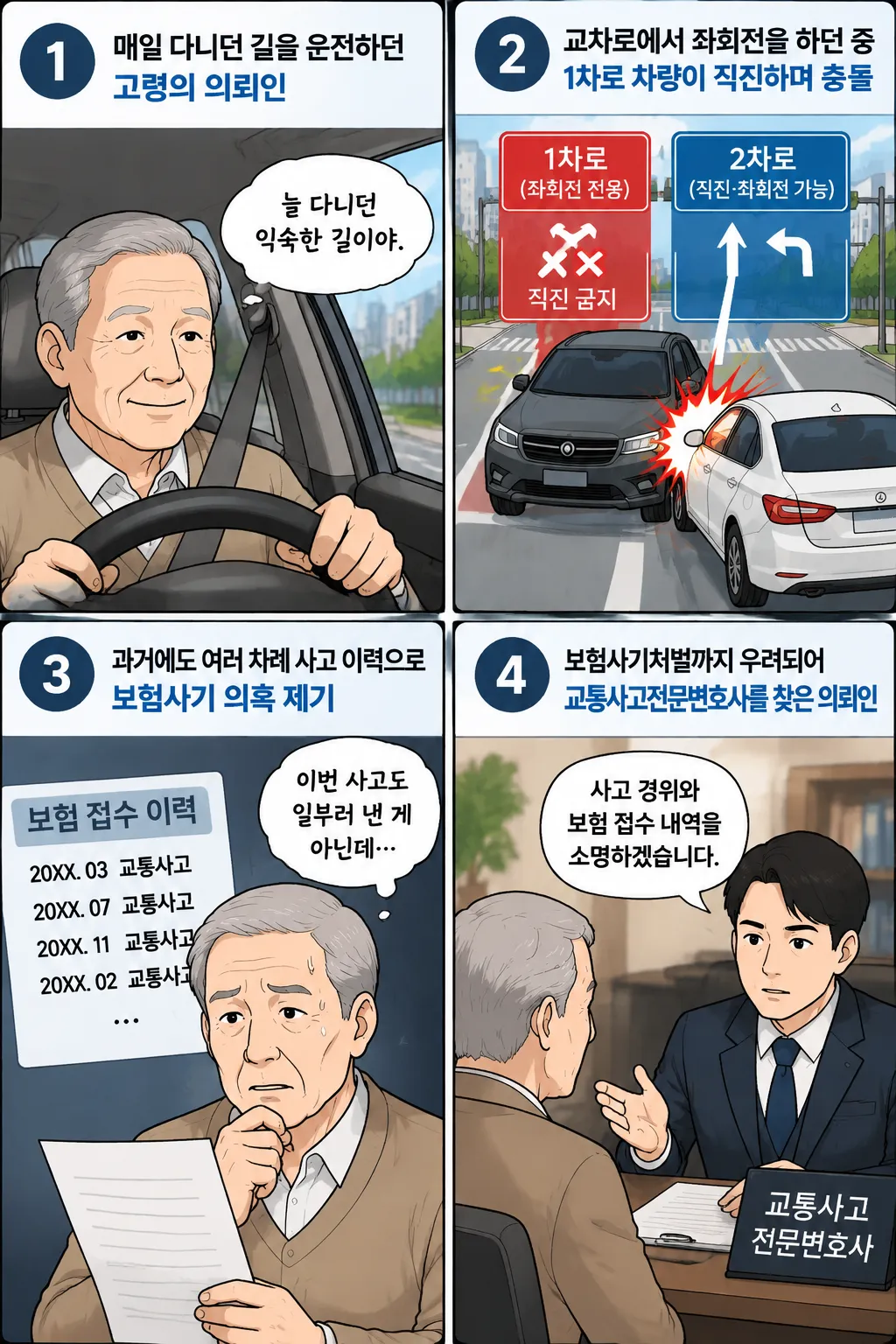 보험사기처벌 위기에 놓이게 된 상황