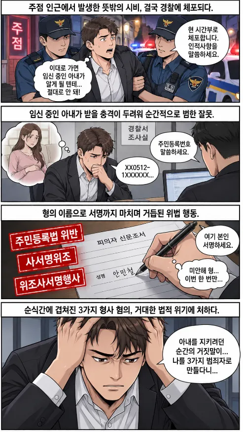 주민등록법위반 | 잠깐 남의 주민등록번호를 대도 되겠지?