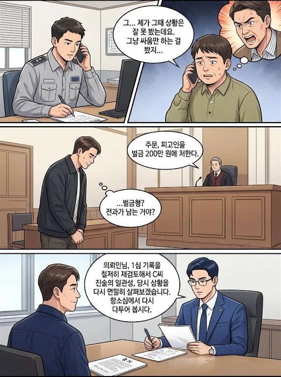 면담강요죄 혐의를 받게 된 의뢰인의 사례
