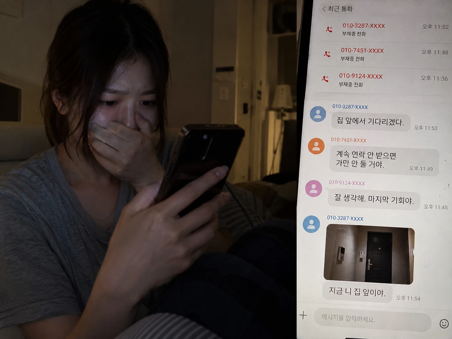 전남친스토킹, 대륜의 실제 대응 사례