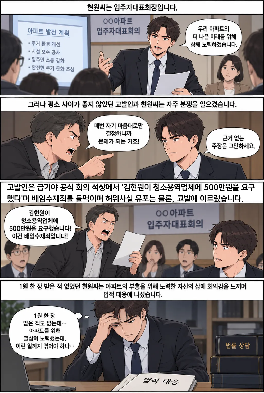 배임수재죄 실제 사례 웹툰