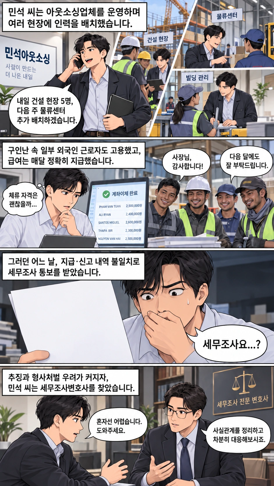 세무조사 대상이 된 의로인