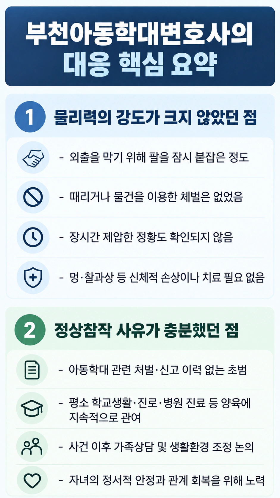 부천아동학대변호사의 조력 내용
