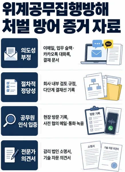 위계 의한 공무집행방해처벌도 나홀로 대응 가능합니다