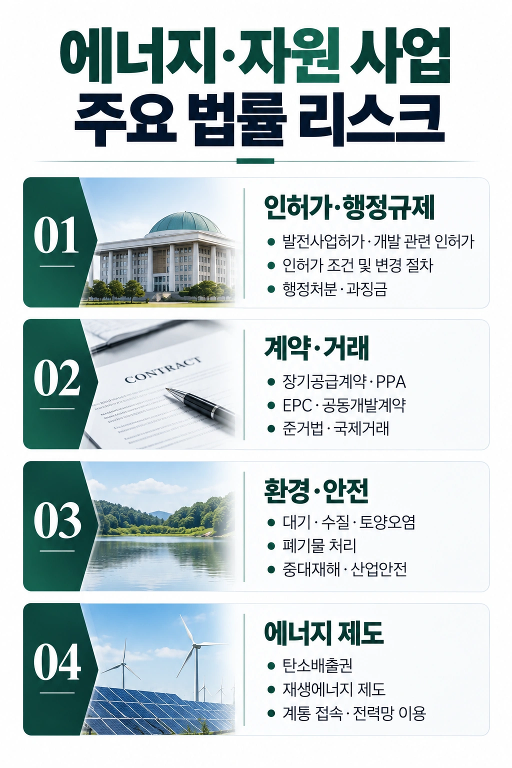 에너지/자원 계약과 거래 시 법률 리스크