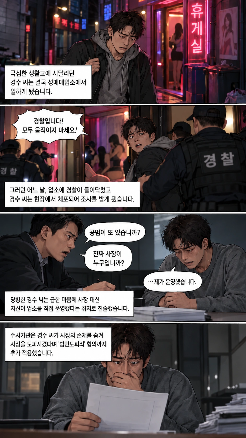 범인도피죄 의뢰인의 사연