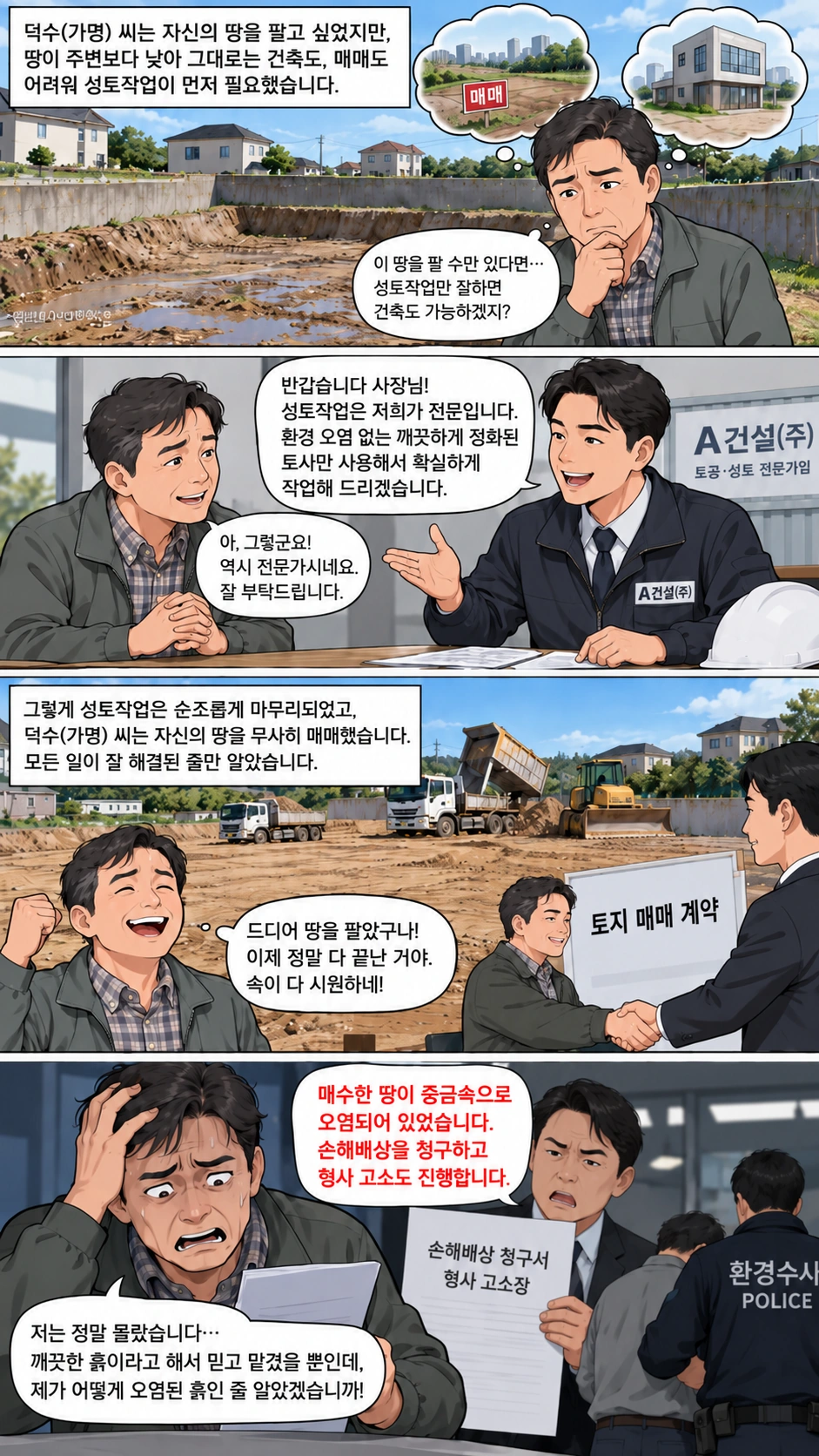 환경변호사를 찾게 된 의뢰인의 사연